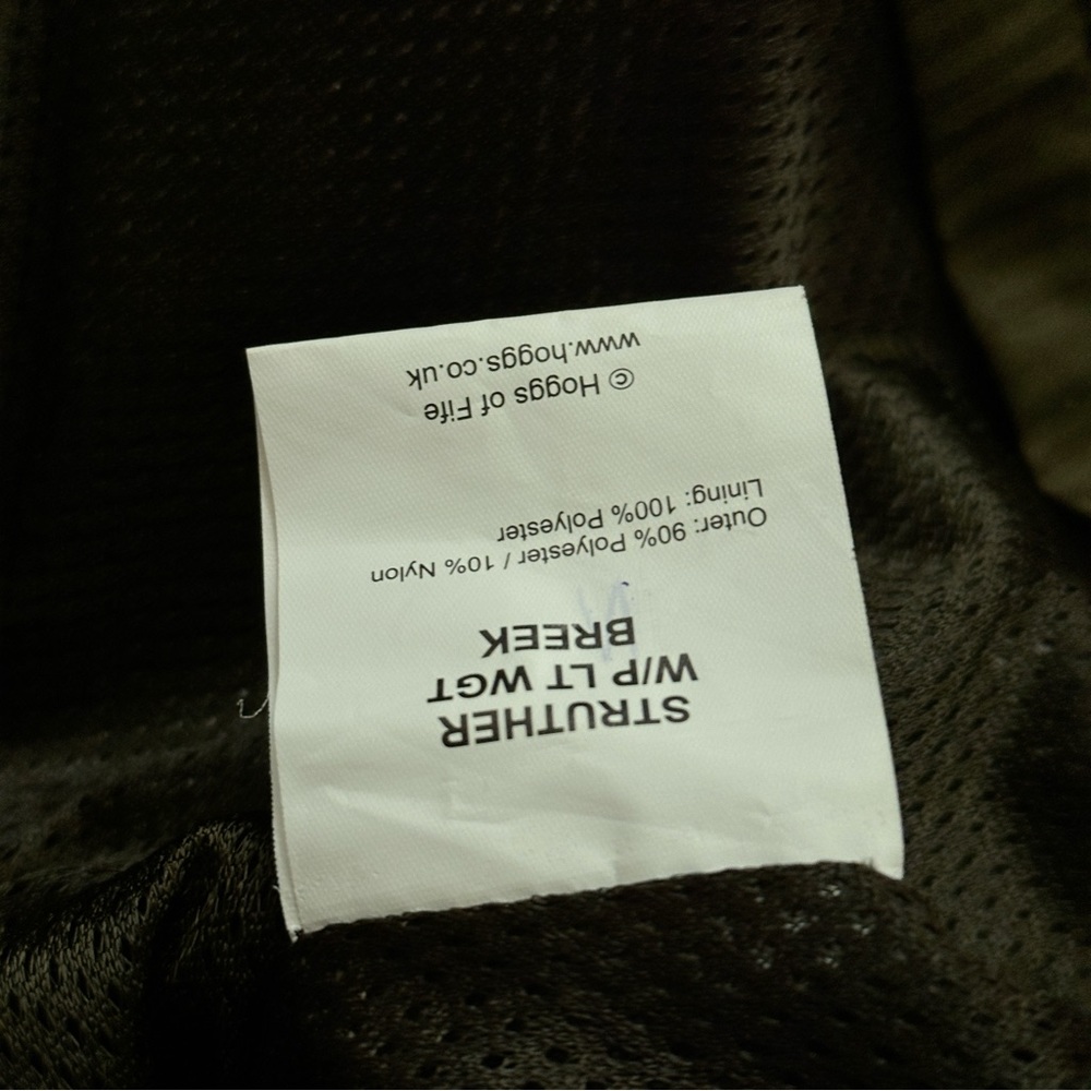 Hoggs of Fife Trousers Mens 3XL Struther Waterproof Breeks Hunting Brown NEW - Picture 6 of 8